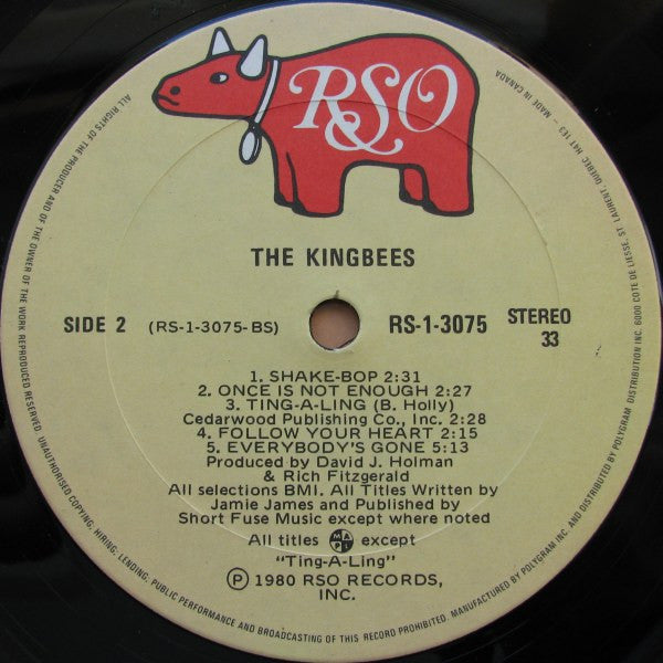 The Kingbees : The Kingbees (LP, Album)