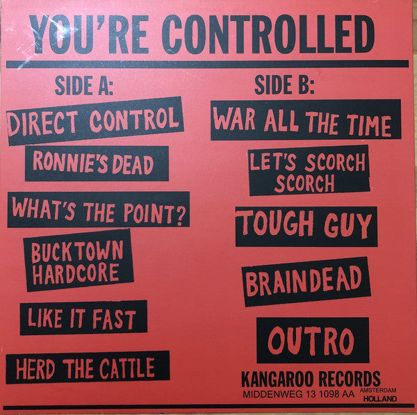 Direct Control : You're Controlled (12", Album)