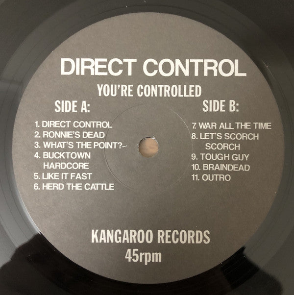 Direct Control : You're Controlled (12", Album)