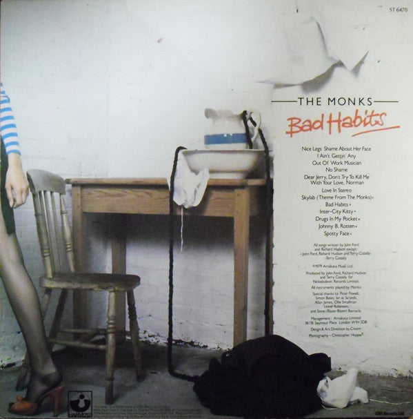 The Monks (4) : Bad Habits (LP, Album)