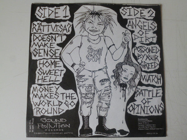 3-Way Cum : Battle Of Opinions (7", Bro)