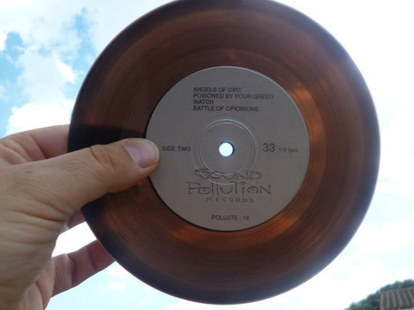 3-Way Cum : Battle Of Opinions (7", Bro)