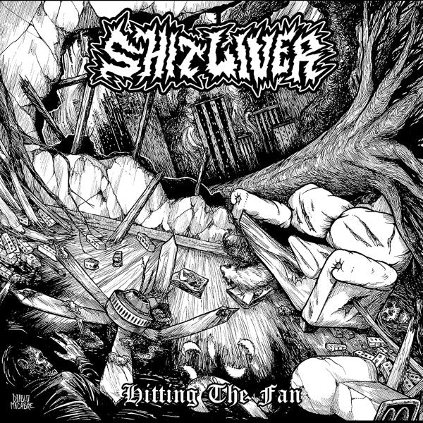 Shit Liver : Hitting The Fan (12", Num, Red)