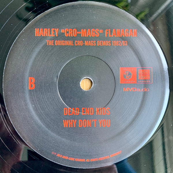 Harley "Cro-Mags" Flanagan* : The Original Cro-Mags Demos 1982/83 (12")