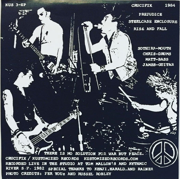 Crucifix (2) : Nineteen Eighty-Four (7", EP, RE)