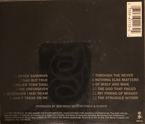 Metallica : Metallica (CD, Album, RE)