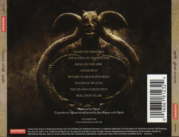 Opeth : Ghost Reveries (CD, Album)