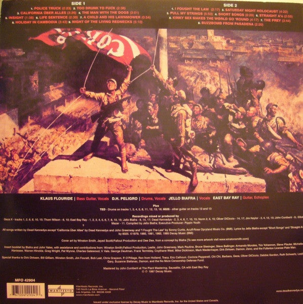 Dead Kennedys : Give Me Convenience Or Give Me Death (LP, Comp, RM)