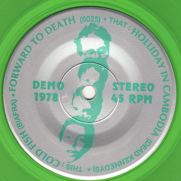 Dead Kennedys : Cold Fish (7", Ltd, Num, Unofficial, Gre)
