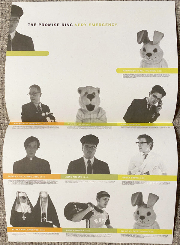 The Promise Ring : Very Emergency (LP, Album, RE)