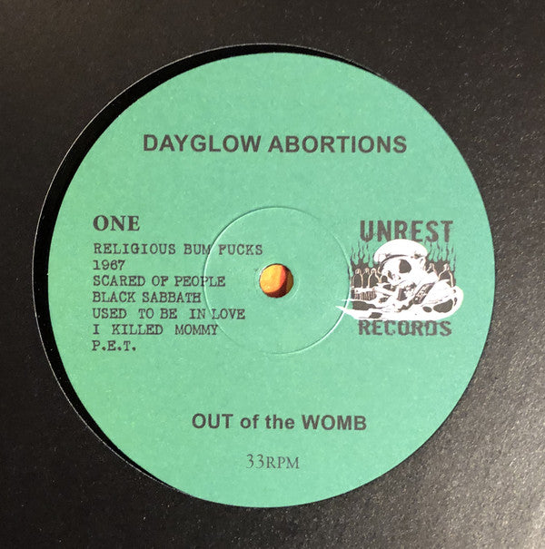 Dayglow Abortions* : Out Of The Womb (LP, Album, RE)