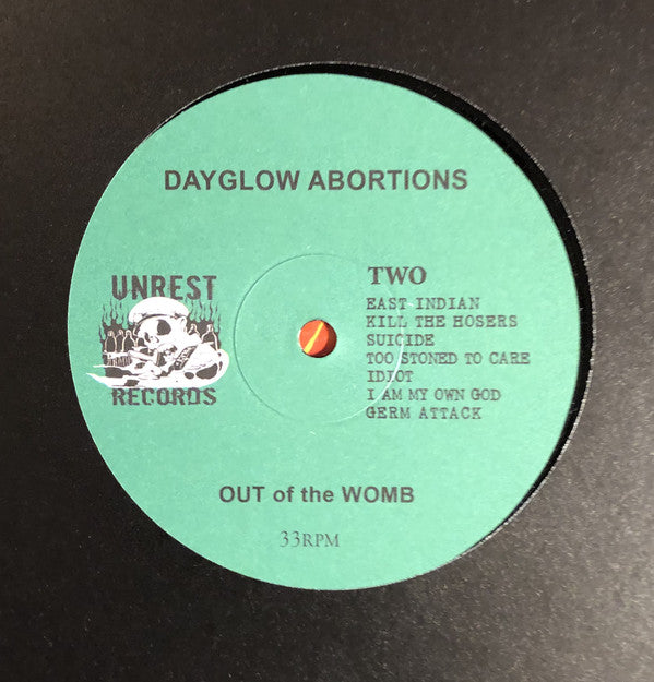 Dayglow Abortions* : Out Of The Womb (LP, Album, RE)