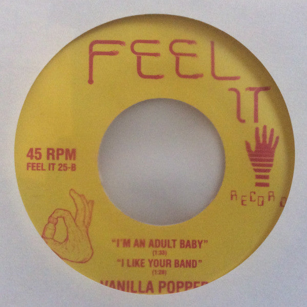 Vanilla Poppers : I Like Your Band E.P. (7", Red)