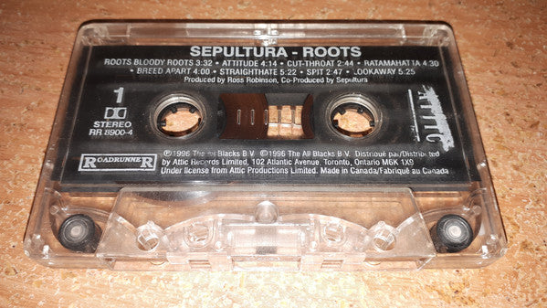 Sepultura : Roots (Cass, Album)