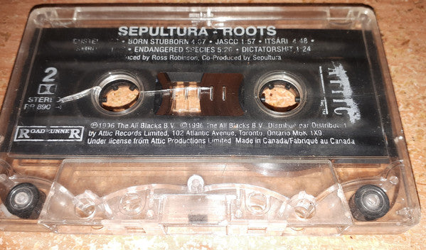 Sepultura : Roots (Cass, Album)