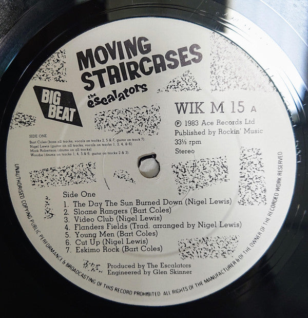 The Escalators : Moving Staircases (LP, Album)