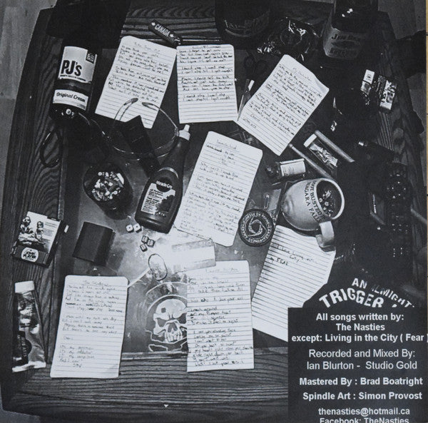 Gag Order (2) / The Nasties (4) : Gag Nasty (12", Ltd, Gre)