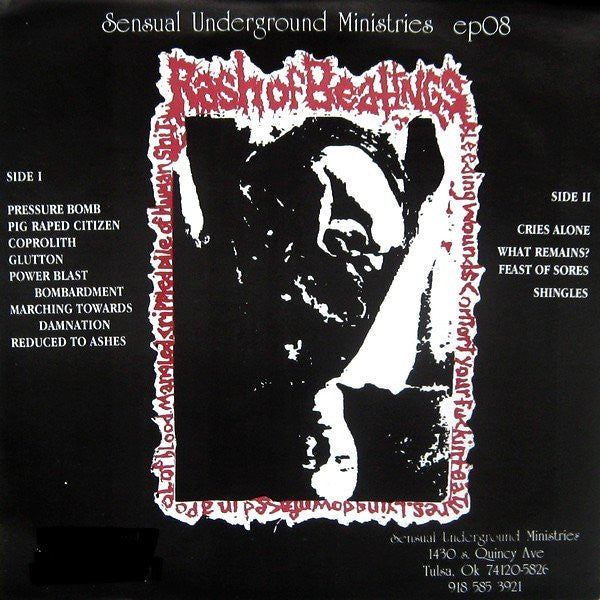 Rash Of Beatings : Rash Of Beatings (7", EP)