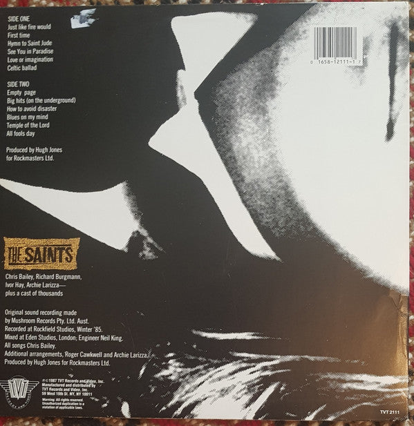 The Saints (2) : All Fools Day (LP, Album, Whi)