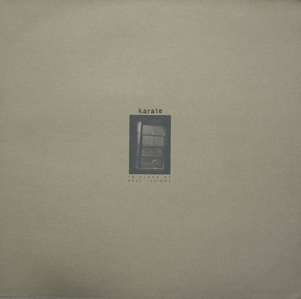 Karate : In Place Of Real Insight (LP, Album)