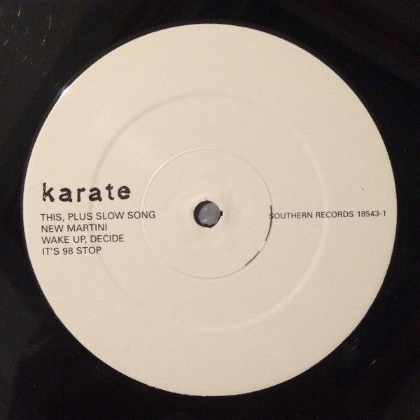 Karate : In Place Of Real Insight (LP, Album)