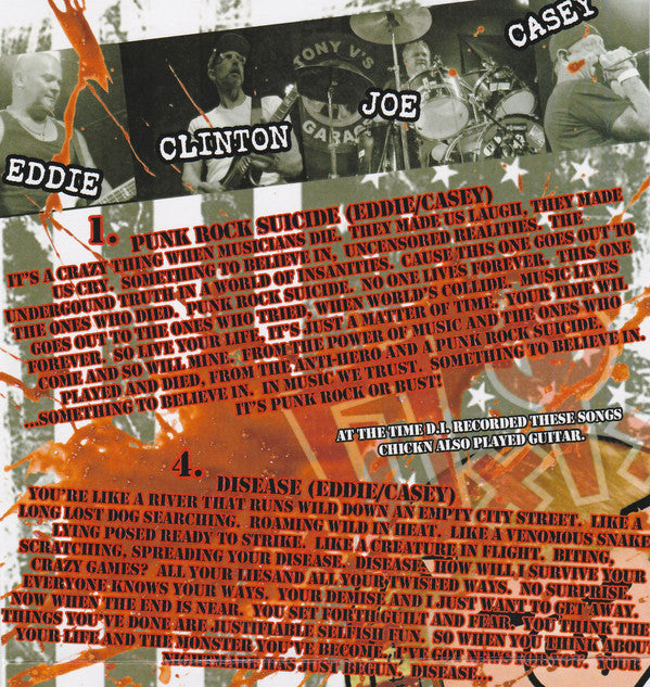D.I. And Potbelly : Dethrone Your Masters (7", EP, Pur)