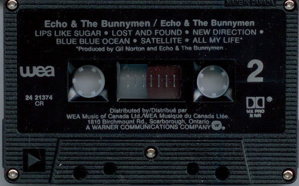 Echo & The Bunnymen : Echo & The Bunnymen (Cass, Album, Dol)