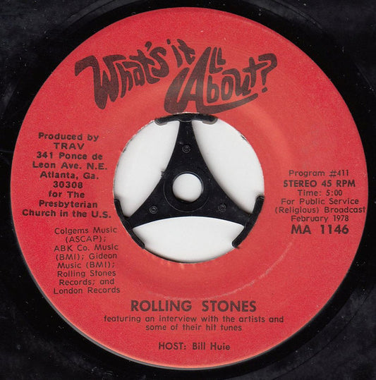 Rolling Stones* / George Benson : What's It All About? (7", Transcription)