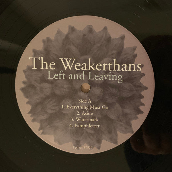 The Weakerthans : Left And Leaving (LP + LP, S/Sided, Etch + Album, RE)