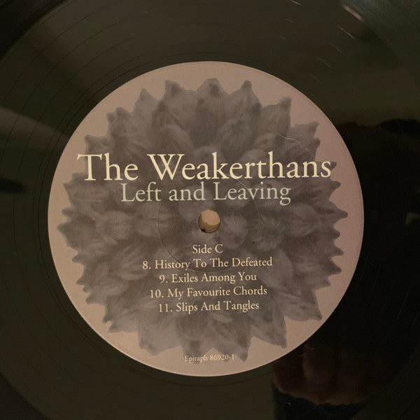 The Weakerthans : Left And Leaving (LP + LP, S/Sided, Etch + Album, RE)