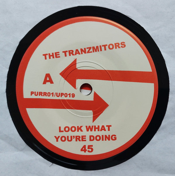 Tranzmitors* : Look What You're Doing / Teenage Filmstar (7", Single)