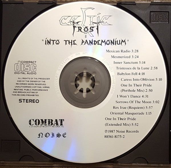 Celtic Frost : Into The Pandemonium (CD, Album)