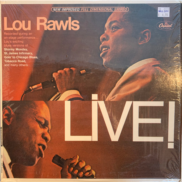 Lou Rawls : Live! (LP, Album, Jac)