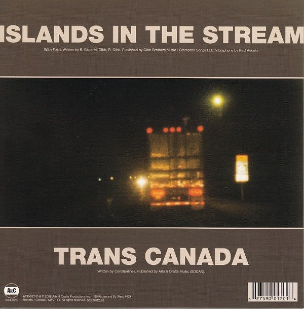 Constantines : Constantines / Feist (7", Single, Bro)