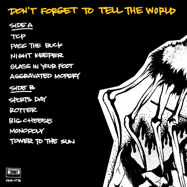 Big Cheese (4) : Don't Forget To Tell The World (LP, Comp, Ora)