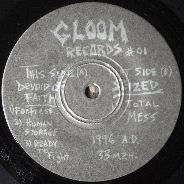 Devoid Of Faith / Seized : Split E.P. (7", EP)