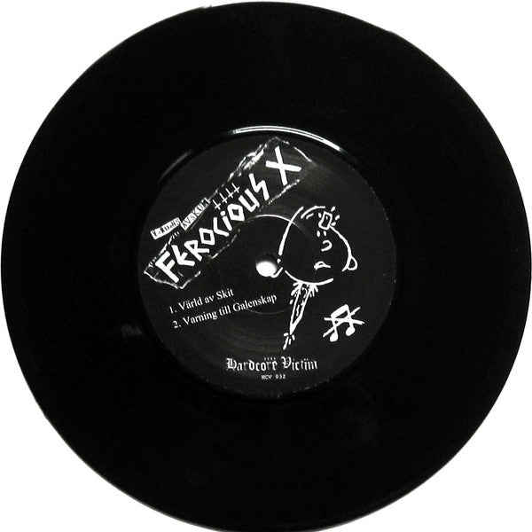 Ferocious X / Sistema En Decadencia : Värld Av Skit E.P. (7", EP, Ltd)