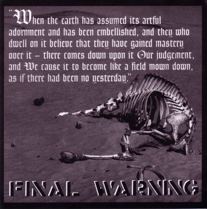 Mankind? / Final Warning (3) : Mankind? / Final Warning (7")