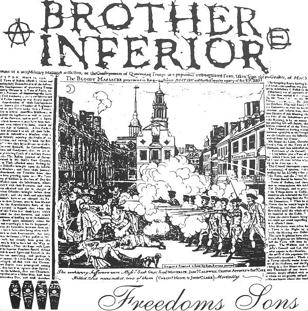 N.O.T.A. / Brother Inferior : Punk Torture Night / Freedom's Sons (7", Gre)