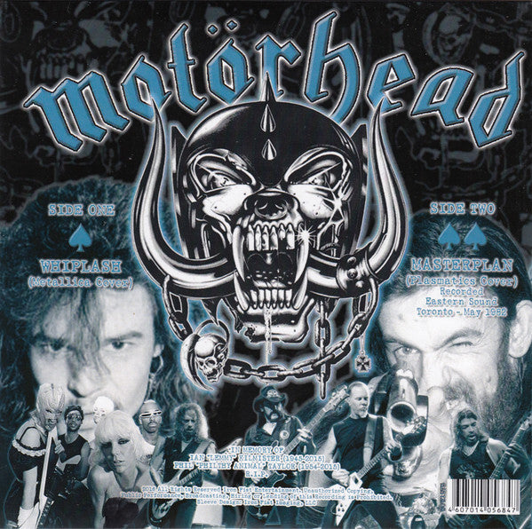 Motörhead : Performing Songs By: Metallica And Plasmatics (7", Unofficial, Yel)