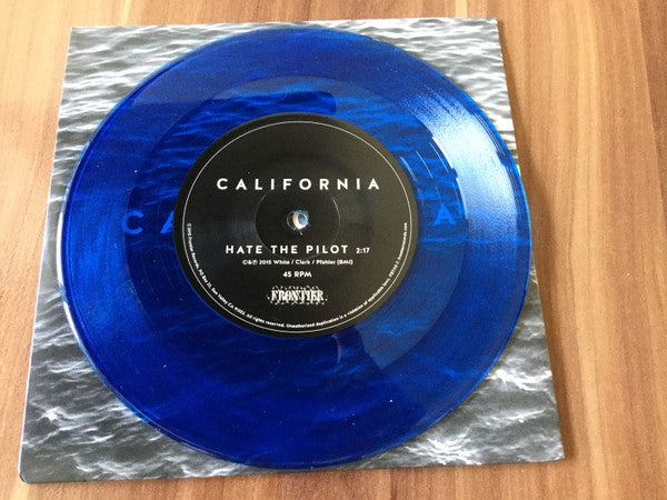 California (22) : Hate The Pilot/Cut & Paste (7", Single, Ltd, Oce)