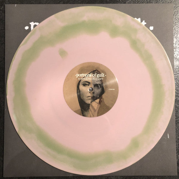 Portrayal Of Guilt : Suffering Is A Gift (12", S/Sided, EP, Etch, Ltd, Oli)