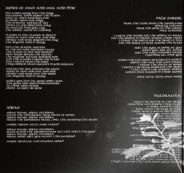 Wyrd : Huldrafolk (2xLP, Album, Ltd, Gre)