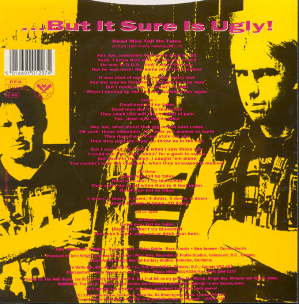 D.O.A. (2) : It's Not Unusual... But It Sure Is Ugly! (7", Single)