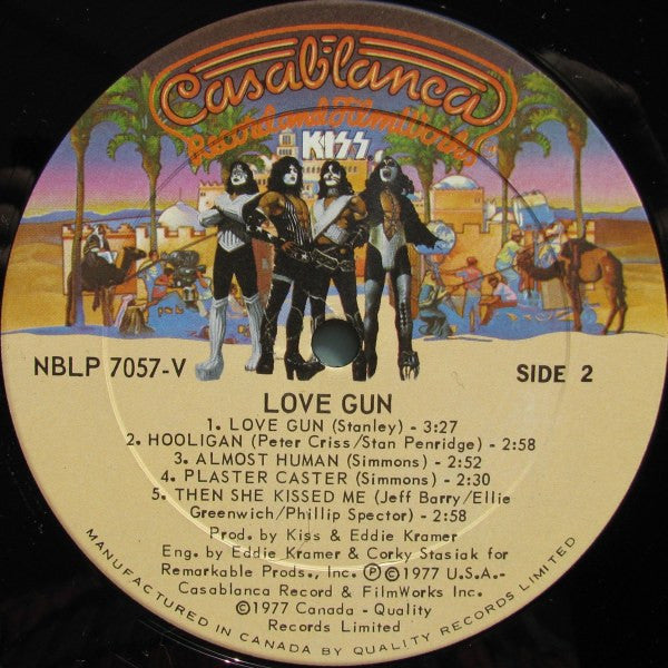 Kiss : Love Gun (LP, Album)