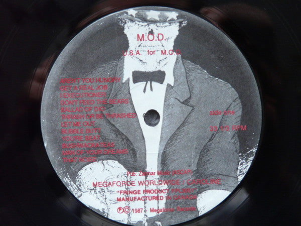 Method Of Destruction : U.S.A. For M.O.D. (LP, Album)