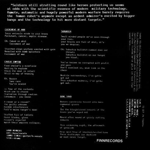 Dischange / Excrement Of War : Dischange / Excrement Of War (7")