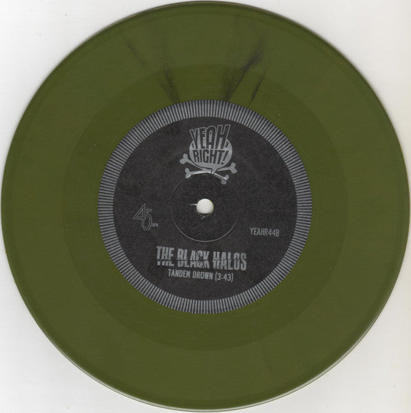 The Black Halos : Geisterbahn II / Tandem Drown (7", Single, Ltd, Gre)