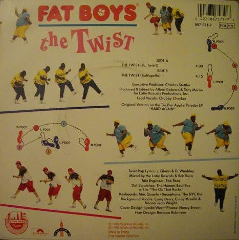 Fat Boys : The Twist (7", Single)