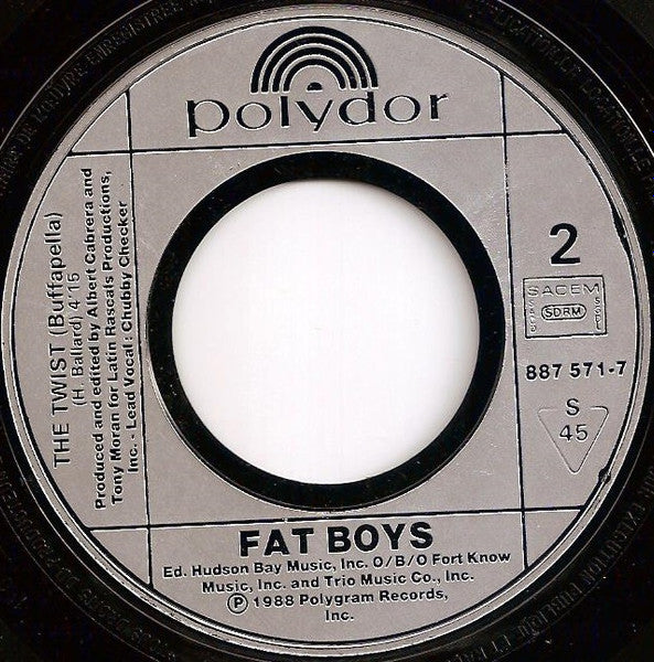 Fat Boys : The Twist (7", Single)